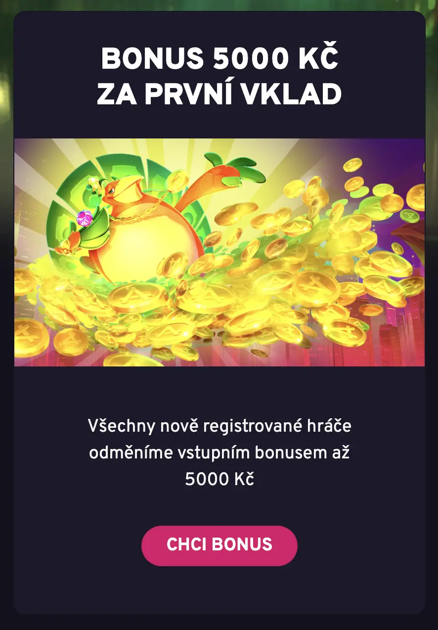 Apollo Games – bonus 5000 Kč za první vklad pro nové hráče