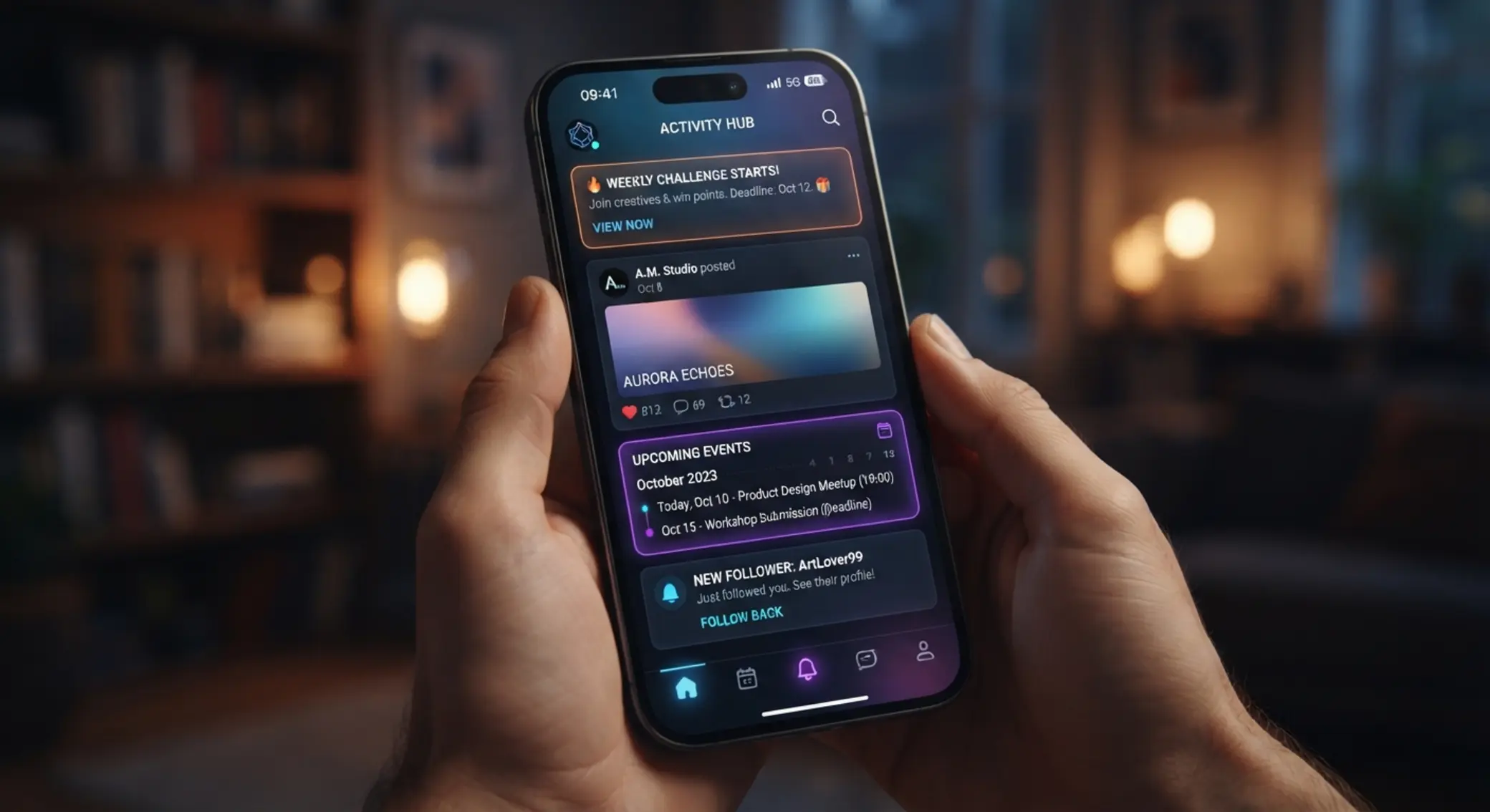 Sledování denních promo akcí na mobilu a sociálních sítích